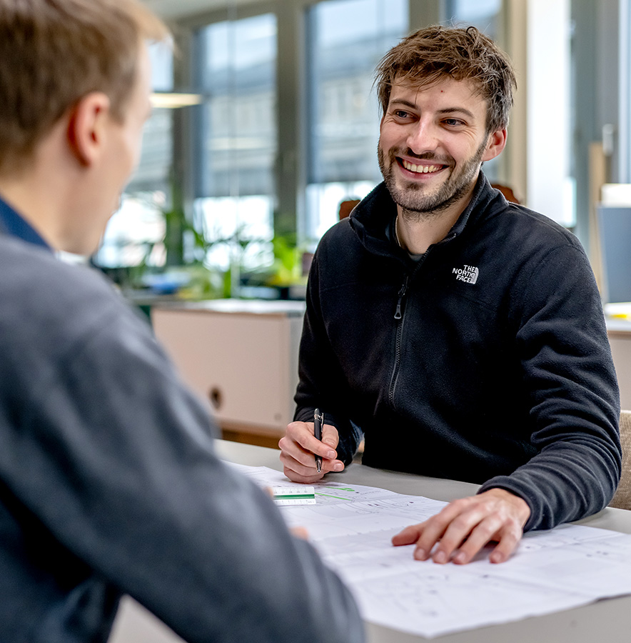 Mitarbeitende mit grossem Know-How