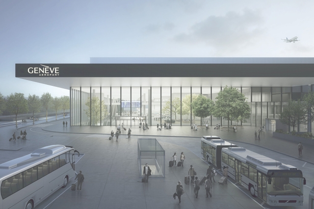 Terminal A&eacute;roport de Gen&egrave;ve